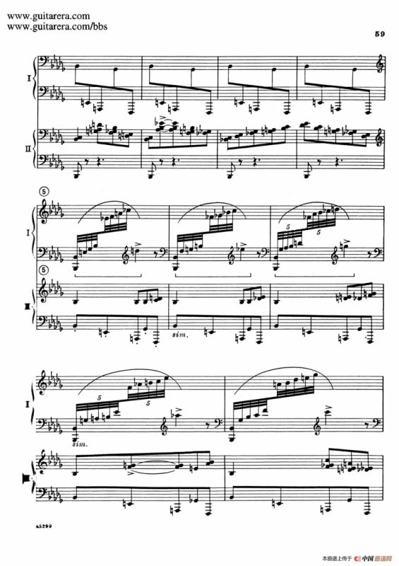 Piano Concerto Op.38（钢琴协奏曲·双钢琴·第三乐章）