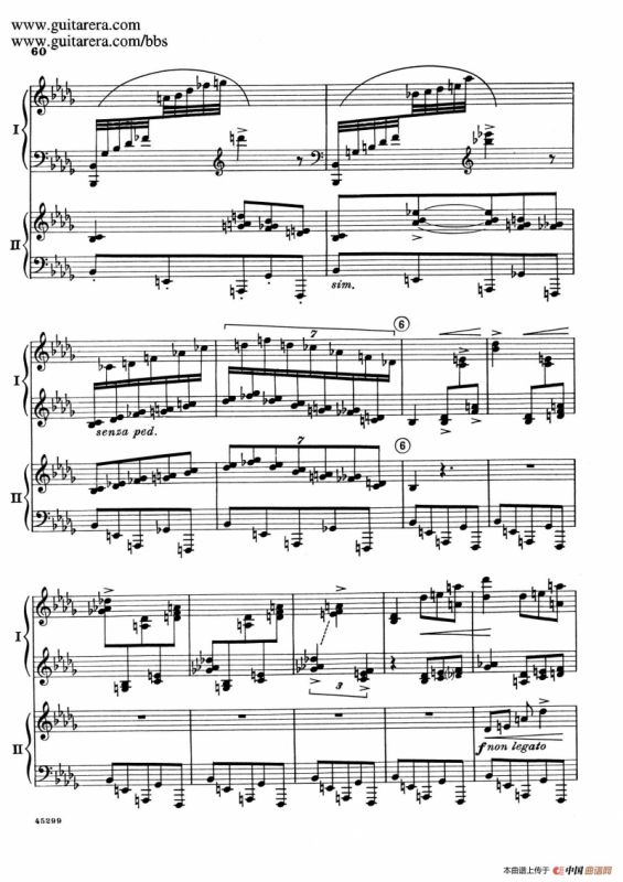 Piano Concerto Op.38（钢琴协奏曲·双钢琴·第三乐章）