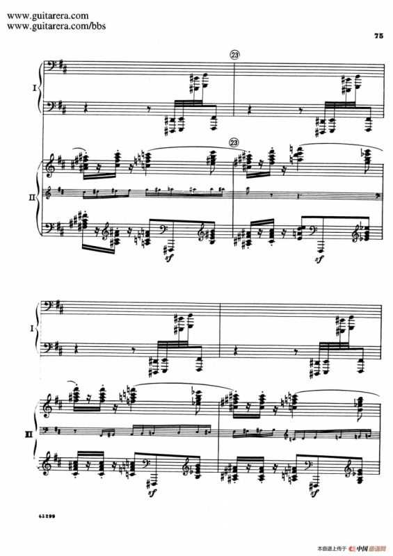 Piano Concerto Op.38（钢琴协奏曲·双钢琴·第三乐章）