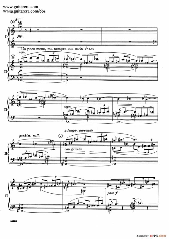 Piano Concerto Op.38（钢琴协奏曲·双钢琴·第一乐章）