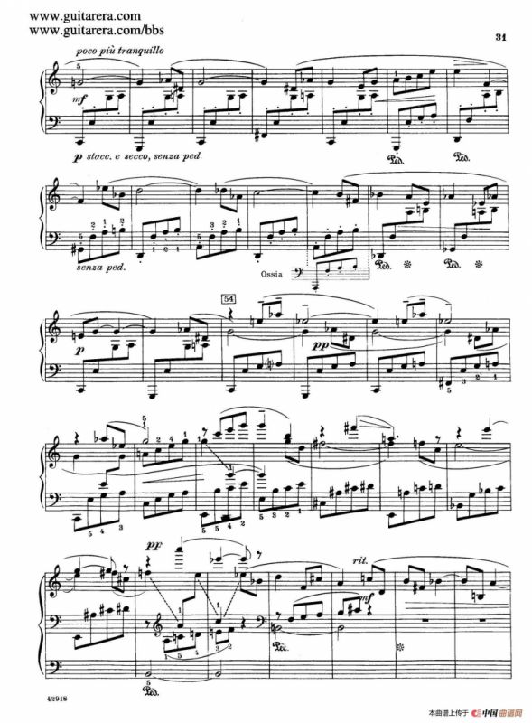 Souvenirs Op.28（纪念曲6. 加洛普舞曲）