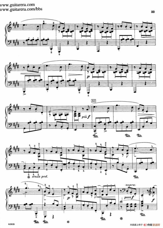 Souvenirs Op.28（纪念曲6. 加洛普舞曲）