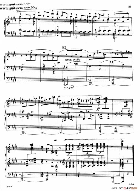 Souvenirs Op.28（纪念曲6. 加洛普舞曲）