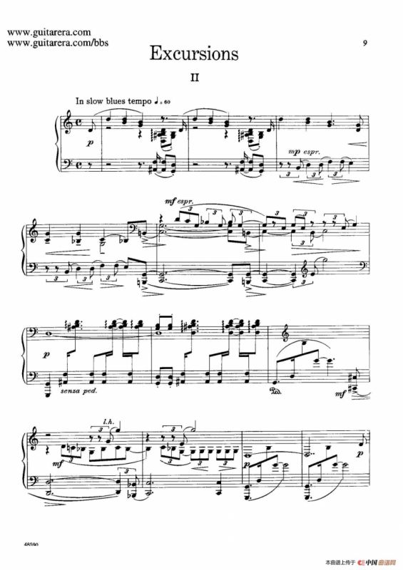 Four Excursions Op.20（旅行·2）