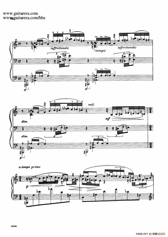 Piano Sonata Op.26（钢琴奏鸣曲·第三乐章）