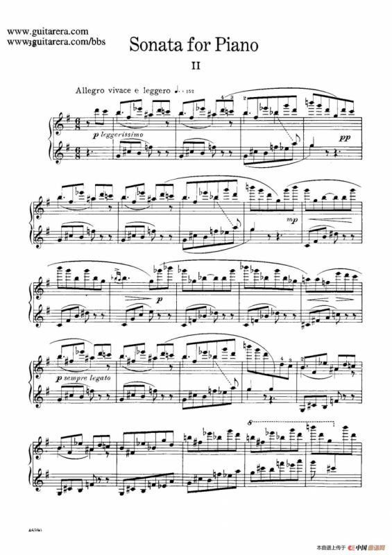 Piano Sonata Op.26（钢琴奏鸣曲·第二乐章）
