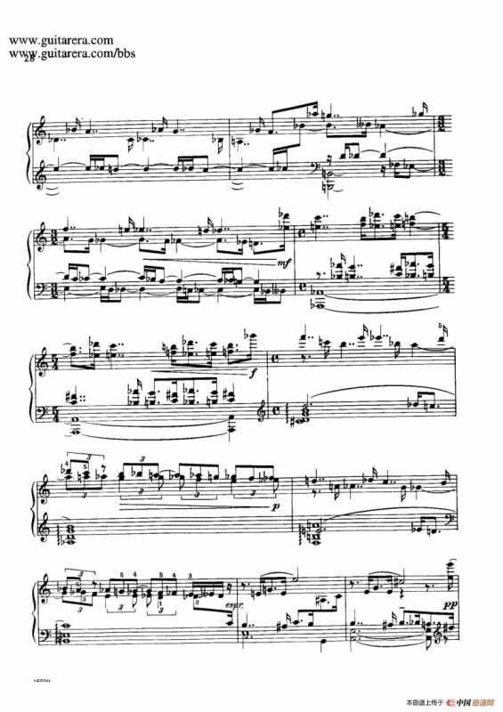 Piano Sonata Op.26（钢琴奏鸣曲·第一乐章）
