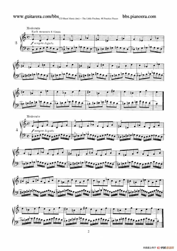 48 Practice Pieces（四十八首钢琴练习曲）