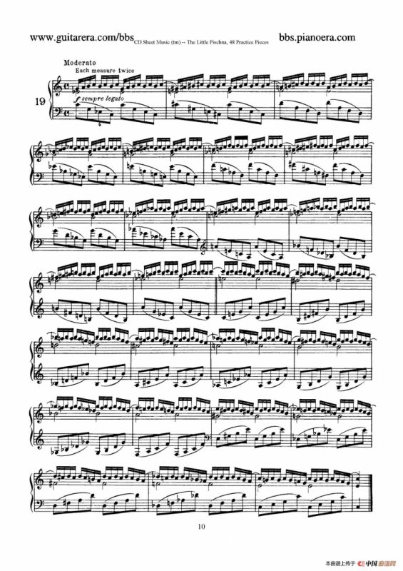 48 Practice Pieces（四十八首钢琴练习曲）