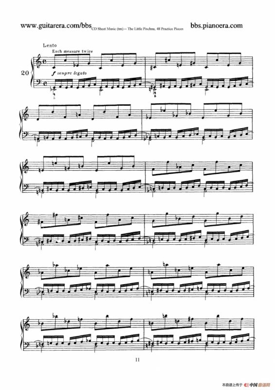 48 Practice Pieces（四十八首钢琴练习曲）
