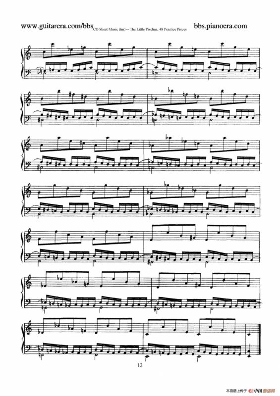 48 Practice Pieces（四十八首钢琴练习曲）