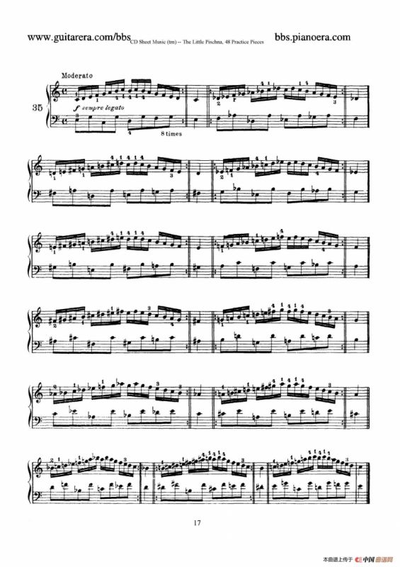 48 Practice Pieces（四十八首钢琴练习曲）