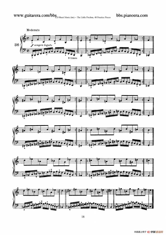 48 Practice Pieces（四十八首钢琴练习曲）