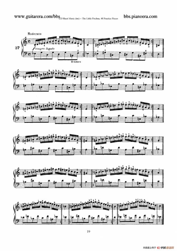 48 Practice Pieces（四十八首钢琴练习曲）