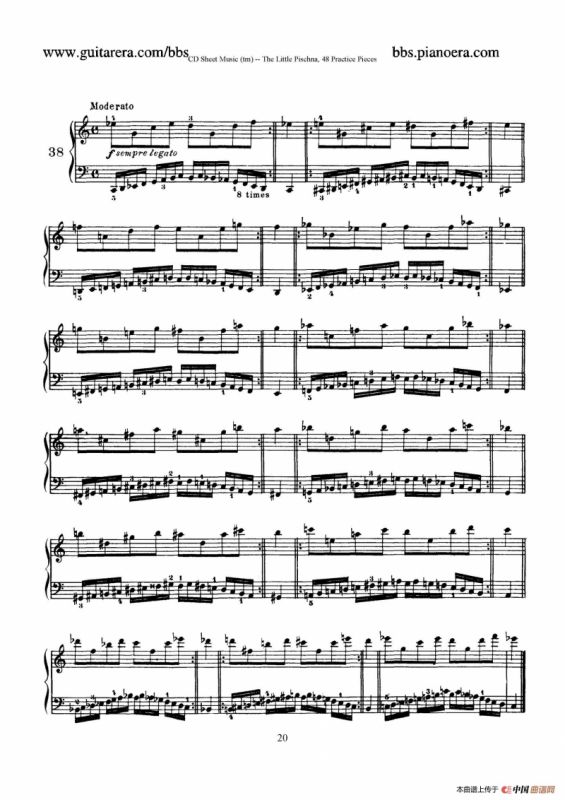 48 Practice Pieces（四十八首钢琴练习曲）