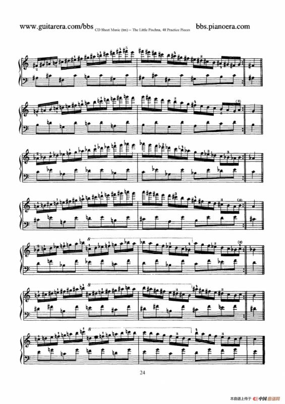 48 Practice Pieces（四十八首钢琴练习曲）