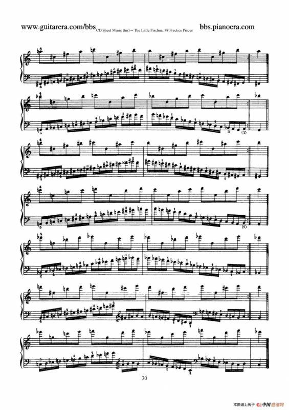 48 Practice Pieces（四十八首钢琴练习曲）