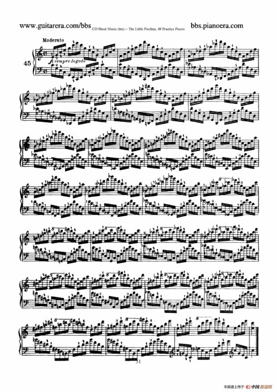 48 Practice Pieces（四十八首钢琴练习曲）