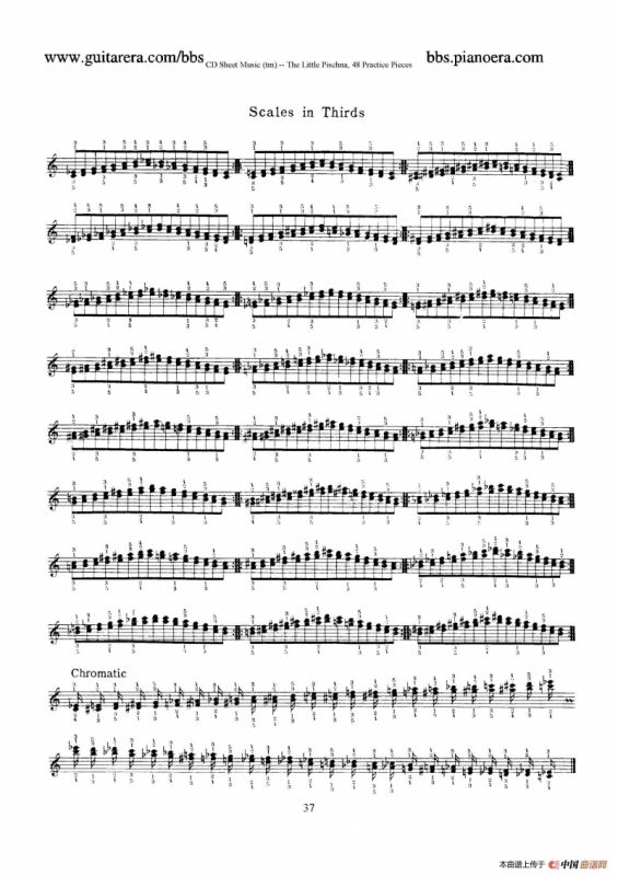 48 Practice Pieces（四十八首钢琴练习曲）