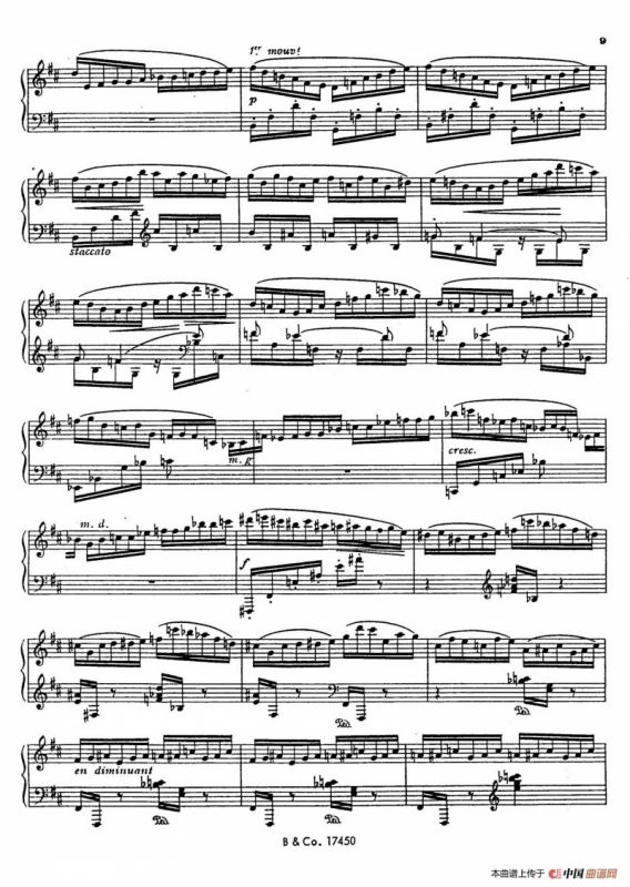 Premiere Etude de Concert Op.65（第一号音乐会练习曲）