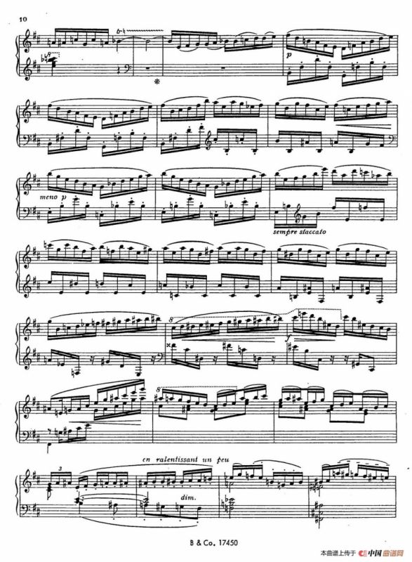 Premiere Etude de Concert Op.65（第一号音乐会练习曲）