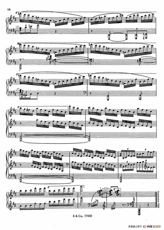 Premiere Etude de Concert Op.65（第一号音乐会练习曲）