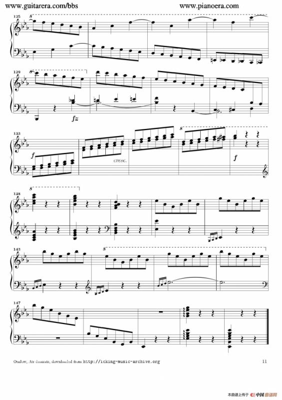 Air Ecossais Varie Op.5（苏格兰歌调变奏曲）