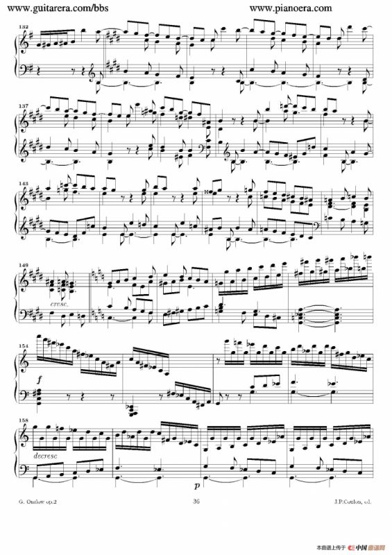 Grande Piano Sonata in c Minor Op.2（c小调华丽钢琴奏鸣曲·第四乐章）