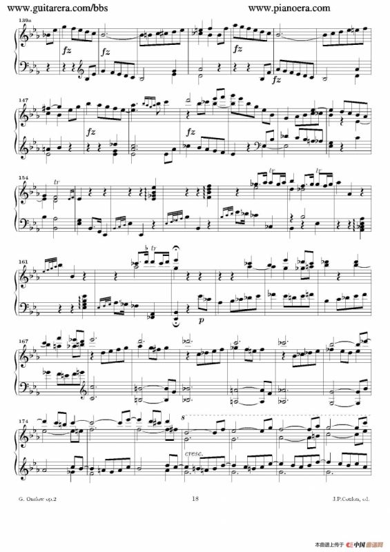 Grande Piano Sonata in c Minor Op.2（c小调华丽钢琴奏鸣曲·第三乐章）