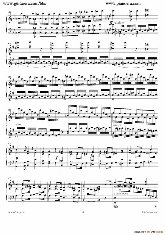 Grande Piano Sonata in c Minor Op.2（c小调华丽钢琴奏鸣曲·第一乐章）