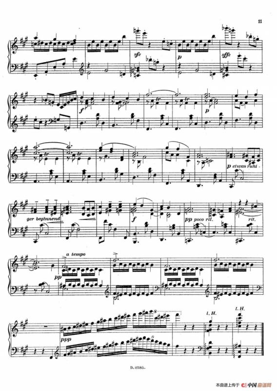 Fantasien über Gedichte von Richard Dehmel Op.9（德默尔之诗幻想曲4. 甲虫）