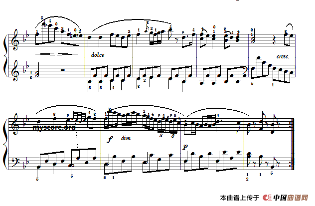 车尔尼《小钢琴家》（Czerny 823）第60首（曲谱及练习提示）