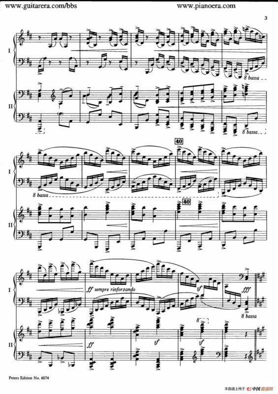 Rondo in D Major Op.87a（D大调回旋曲·双钢琴）