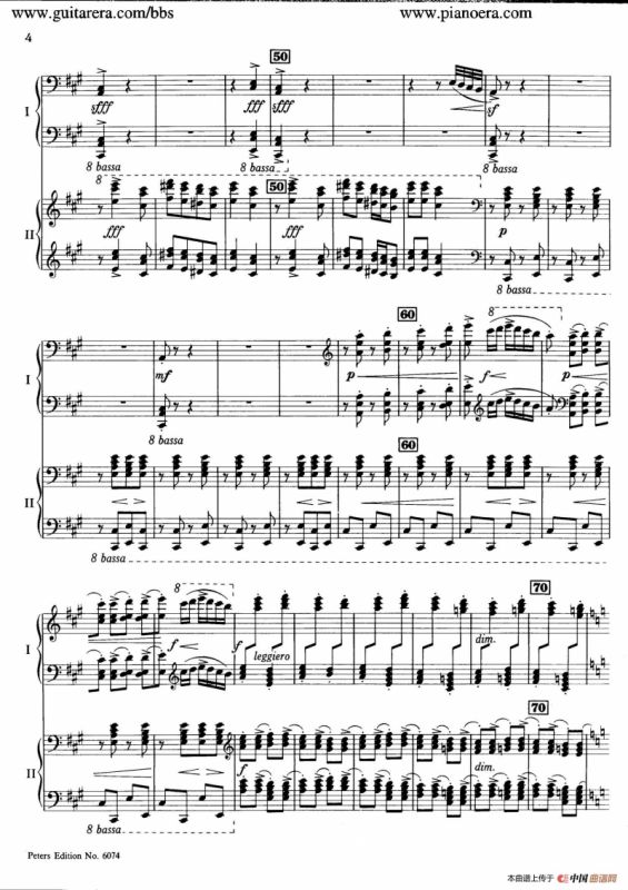 Rondo in D Major Op.87a（D大调回旋曲·双钢琴）