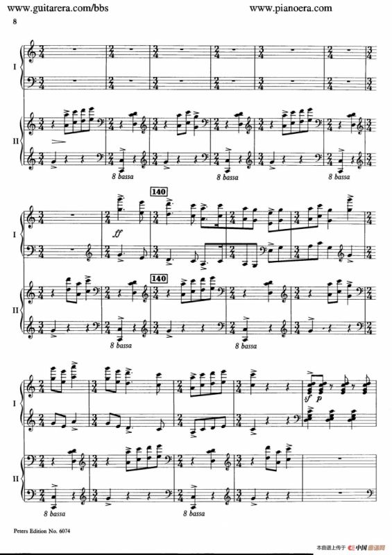 Rondo in D Major Op.87a（D大调回旋曲·双钢琴）