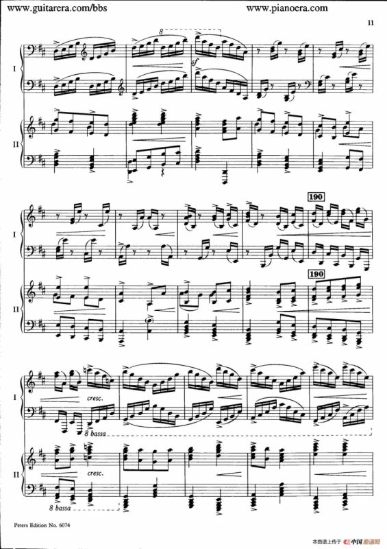 Rondo in D Major Op.87a（D大调回旋曲·双钢琴）