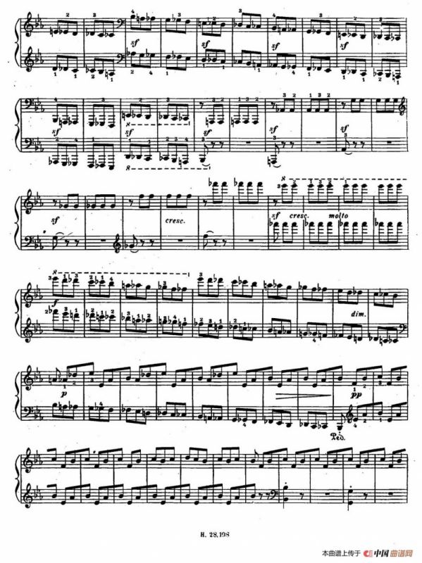 Ten Bagatelles Op.5（10首小品·7. 降E大调）