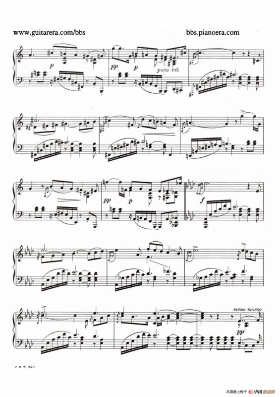 Eight Preludes Op.30（8首前奏曲 8. 降A大调）