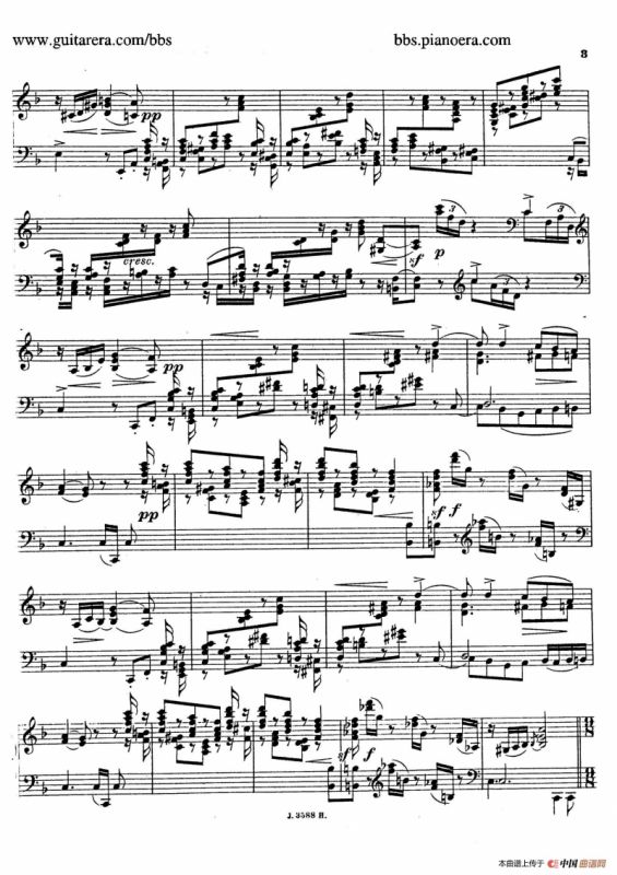 Theme with Variations and Fugue in F Major Op.14 （F大调主题变奏与赋格）