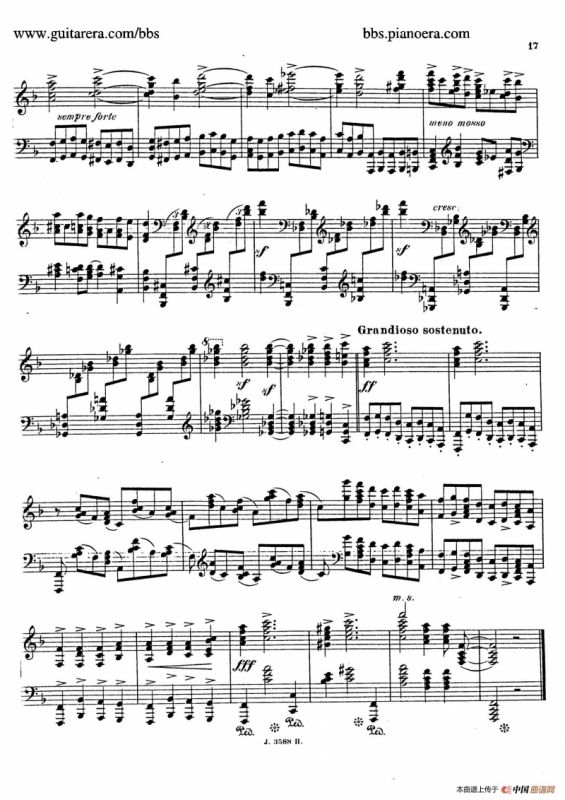 Theme with Variations and Fugue in F Major Op.14 （F大调主题变奏与赋格）