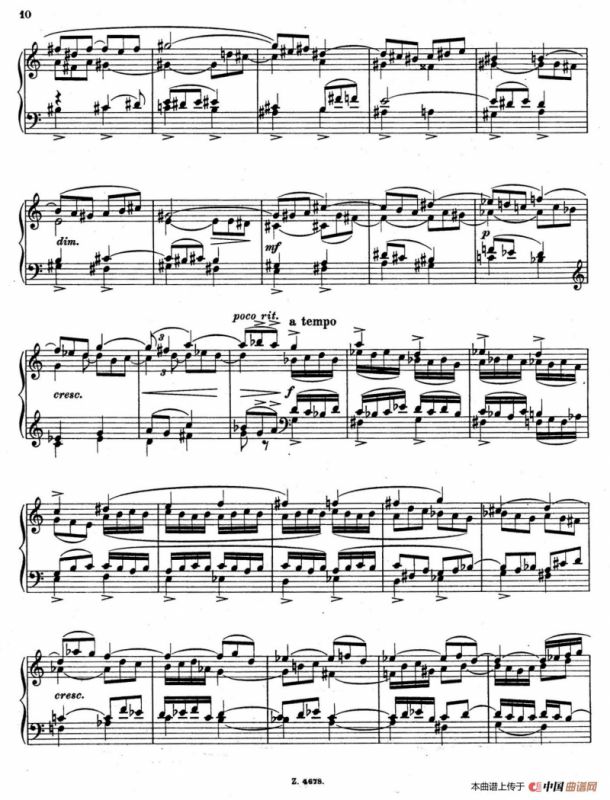 Charakterskizzen Op.40（个性素描 4. 万花筒 Kaleidoskop）