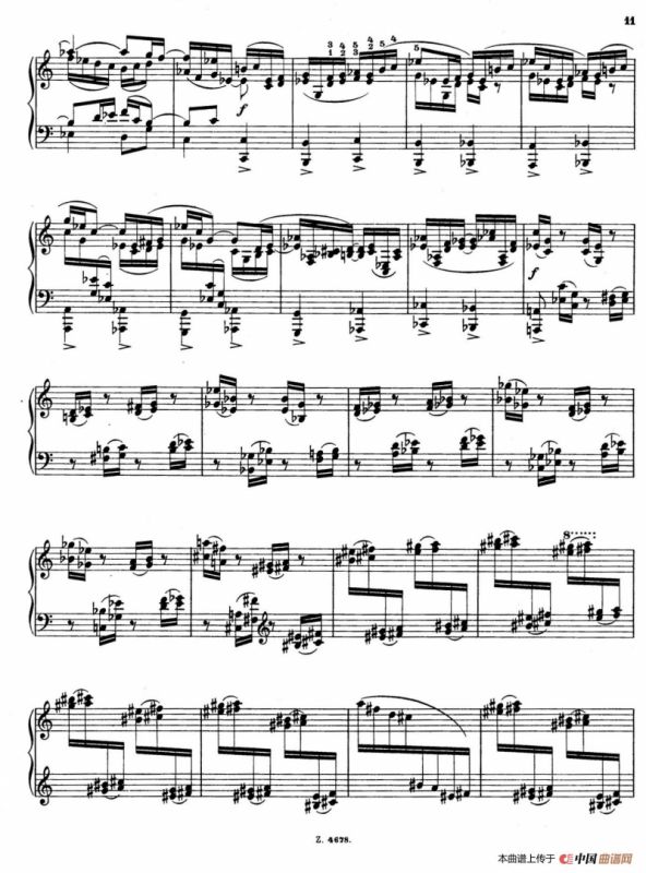 Charakterskizzen Op.40（个性素描 4. 万花筒 Kaleidoskop）