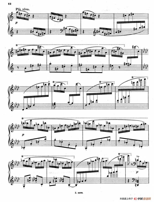 Charakterskizzen Op.40（个性素描 4. 万花筒 Kaleidoskop）