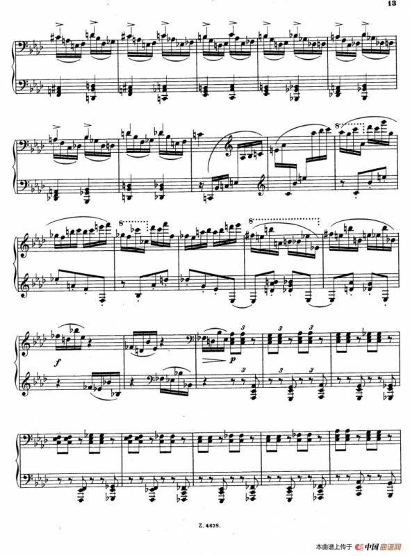 Charakterskizzen Op.40（个性素描 4. 万花筒 Kaleidoskop）