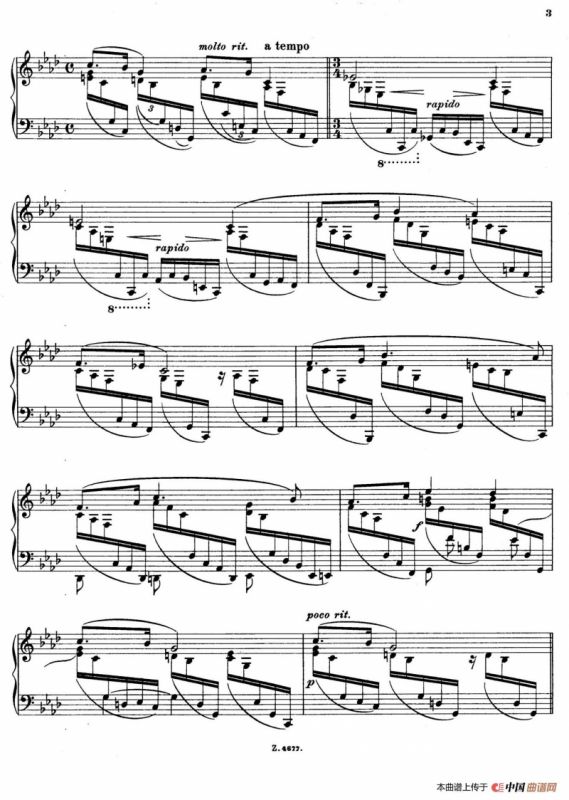 Charakterskizzen Op.40（个性素描 3. 无题 Nenien）