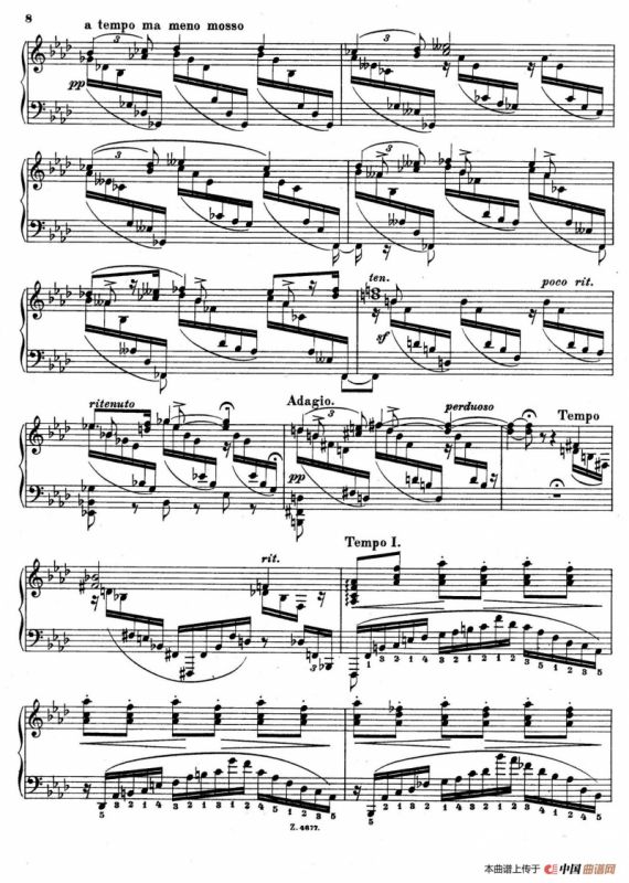 Charakterskizzen Op.40（个性素描 3. 无题 Nenien）