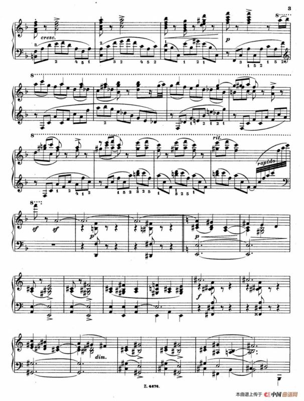 Charakterskizzen Op.40（个性素描 2. 往事 Jadis）