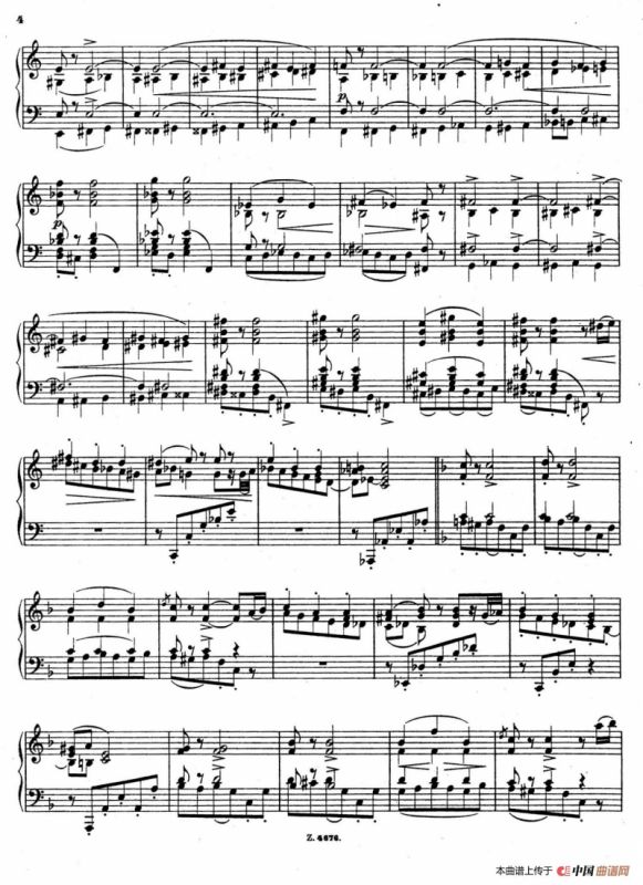 Charakterskizzen Op.40（个性素描 2. 往事 Jadis）