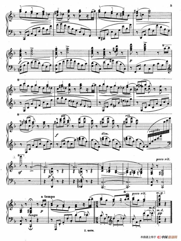 Charakterskizzen Op.40（个性素描 2. 往事 Jadis）