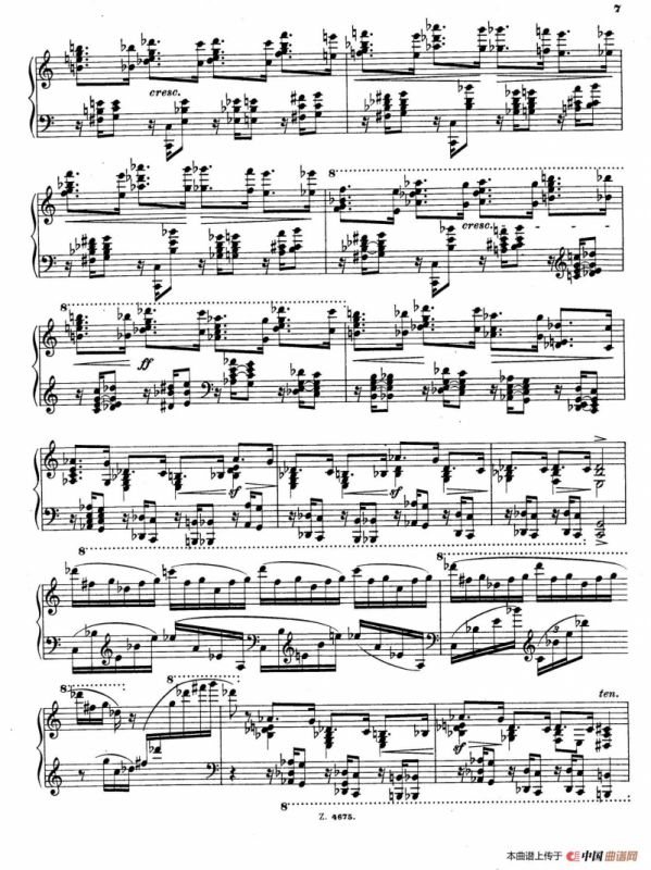 Charakterskizzen Op.40（个性素描 1. 幻影 Vision）